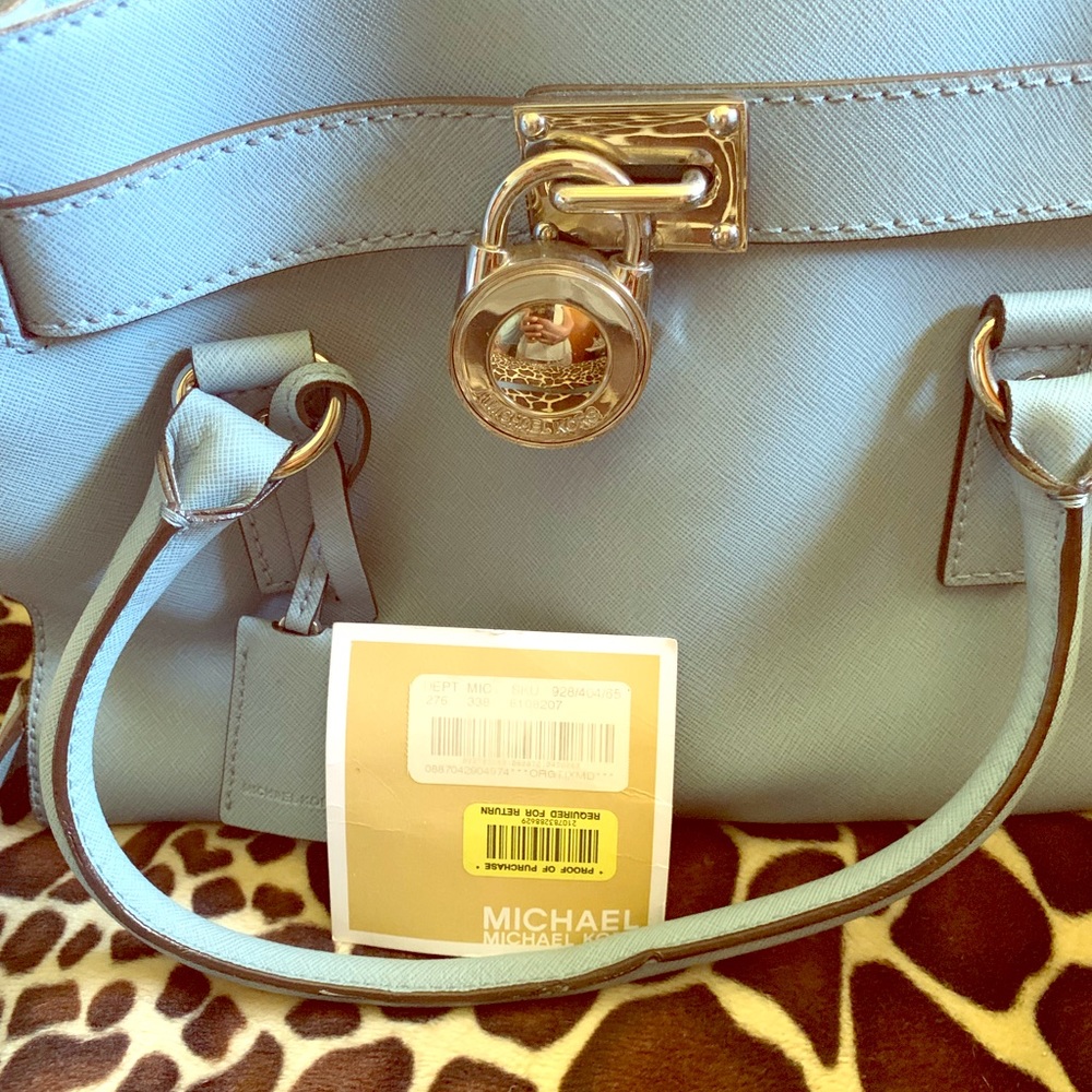 Baby blue authentic Michael Kors